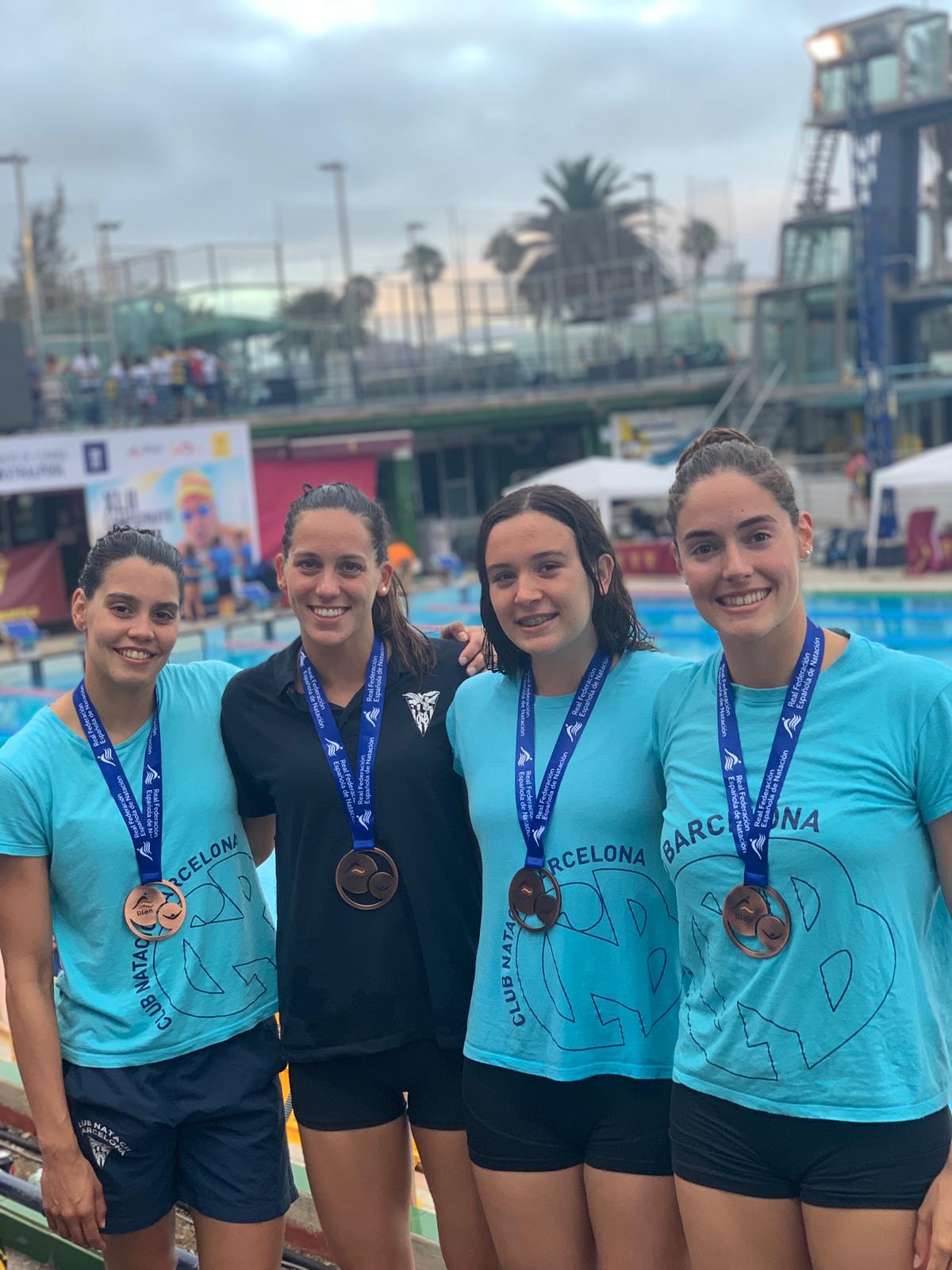 L'equip del CN Barcelona.