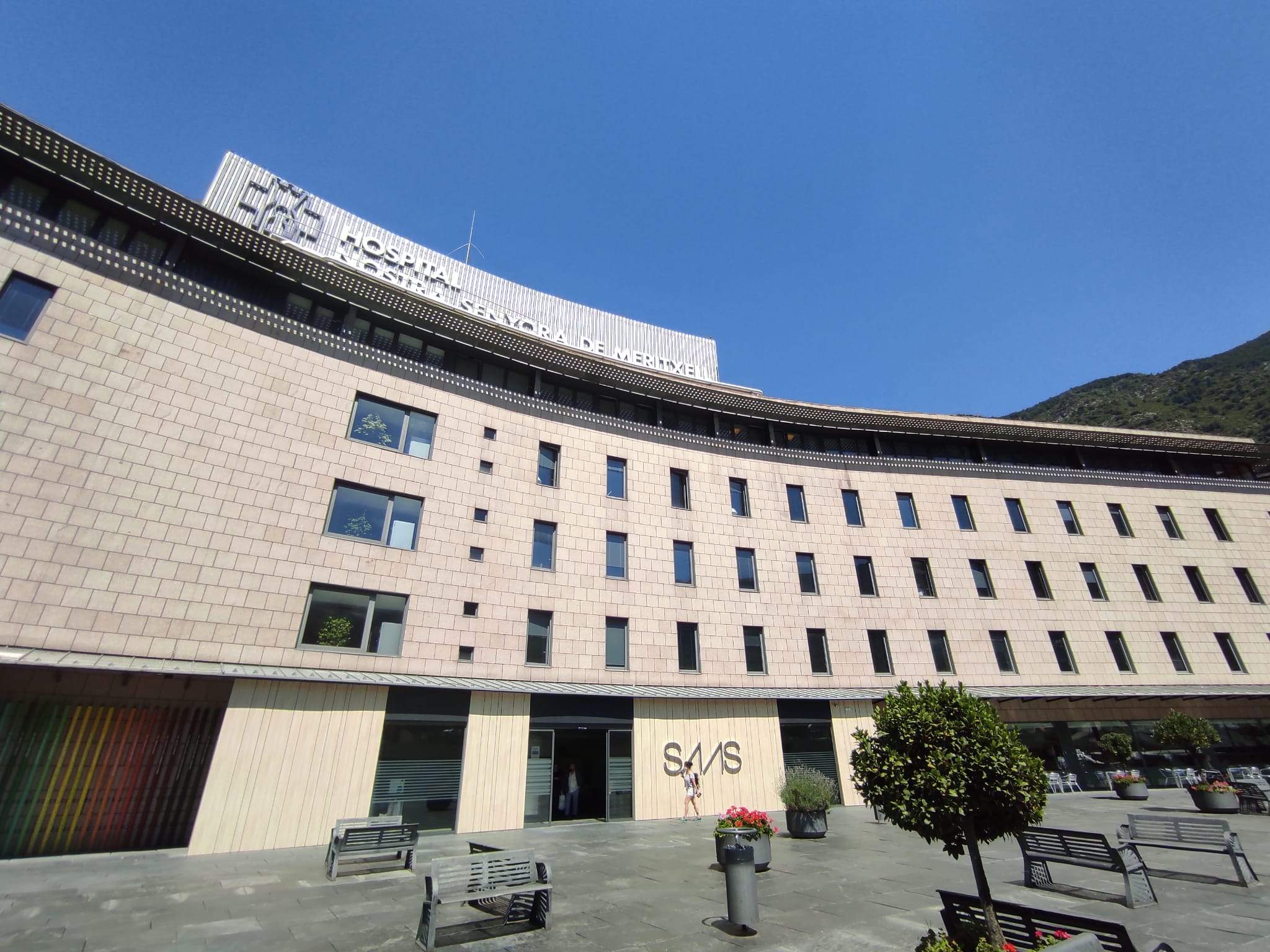 Una imatge de l'hospital. Una imatge de l'hospital.