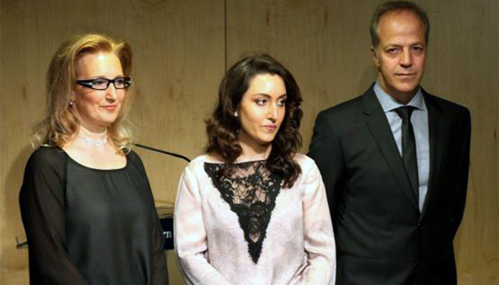 Lourdes Alonso, Goretti López i Xavier Granyó.