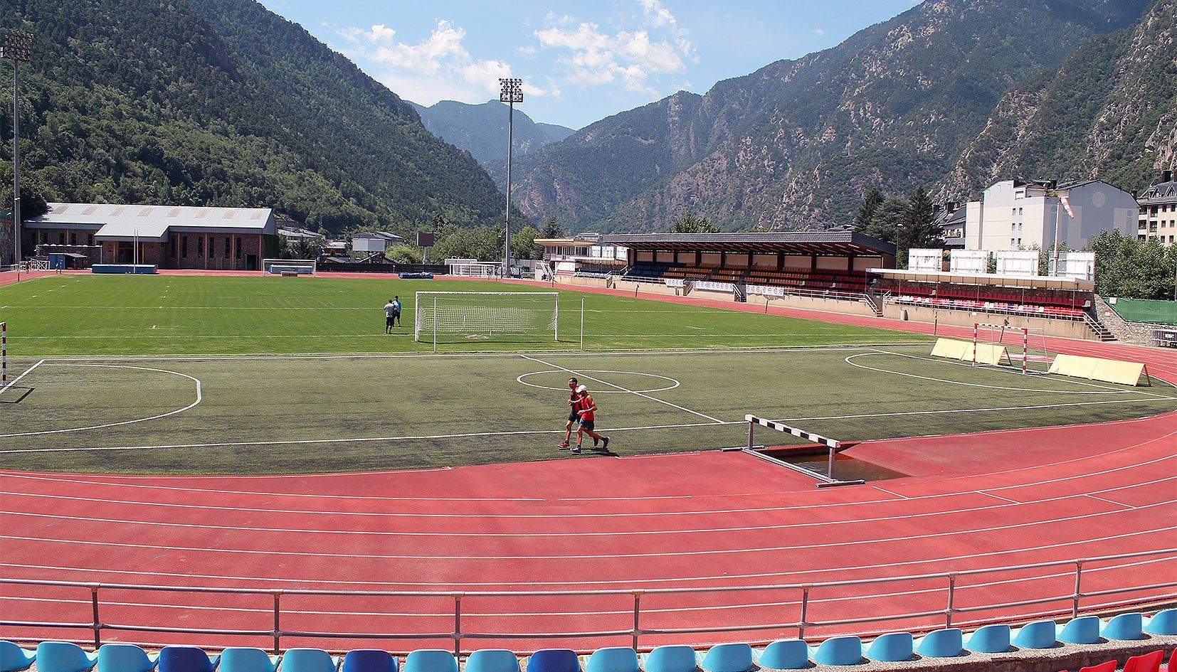 L'estadi comunal Joan Samarra.