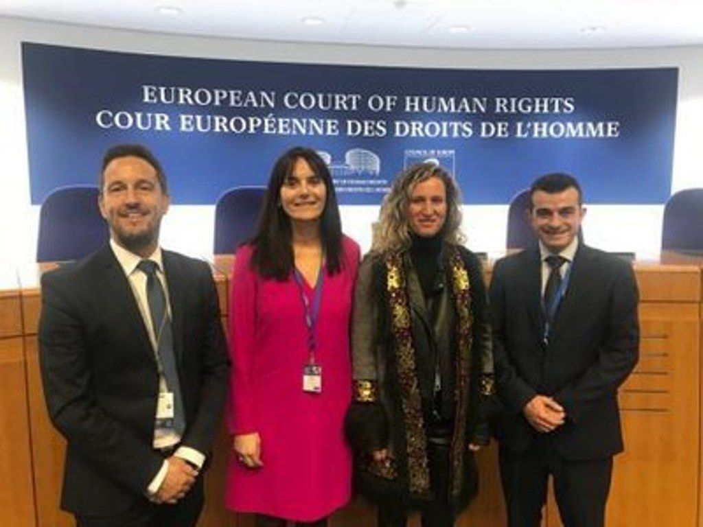 La delegació andorrana al Consell d'Europa.