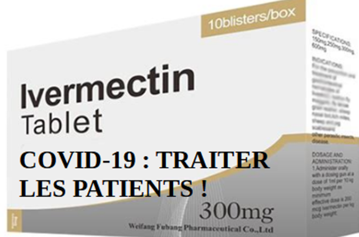 Captura d'una pàgina web francesa sobre l'eficàcia del medicament.