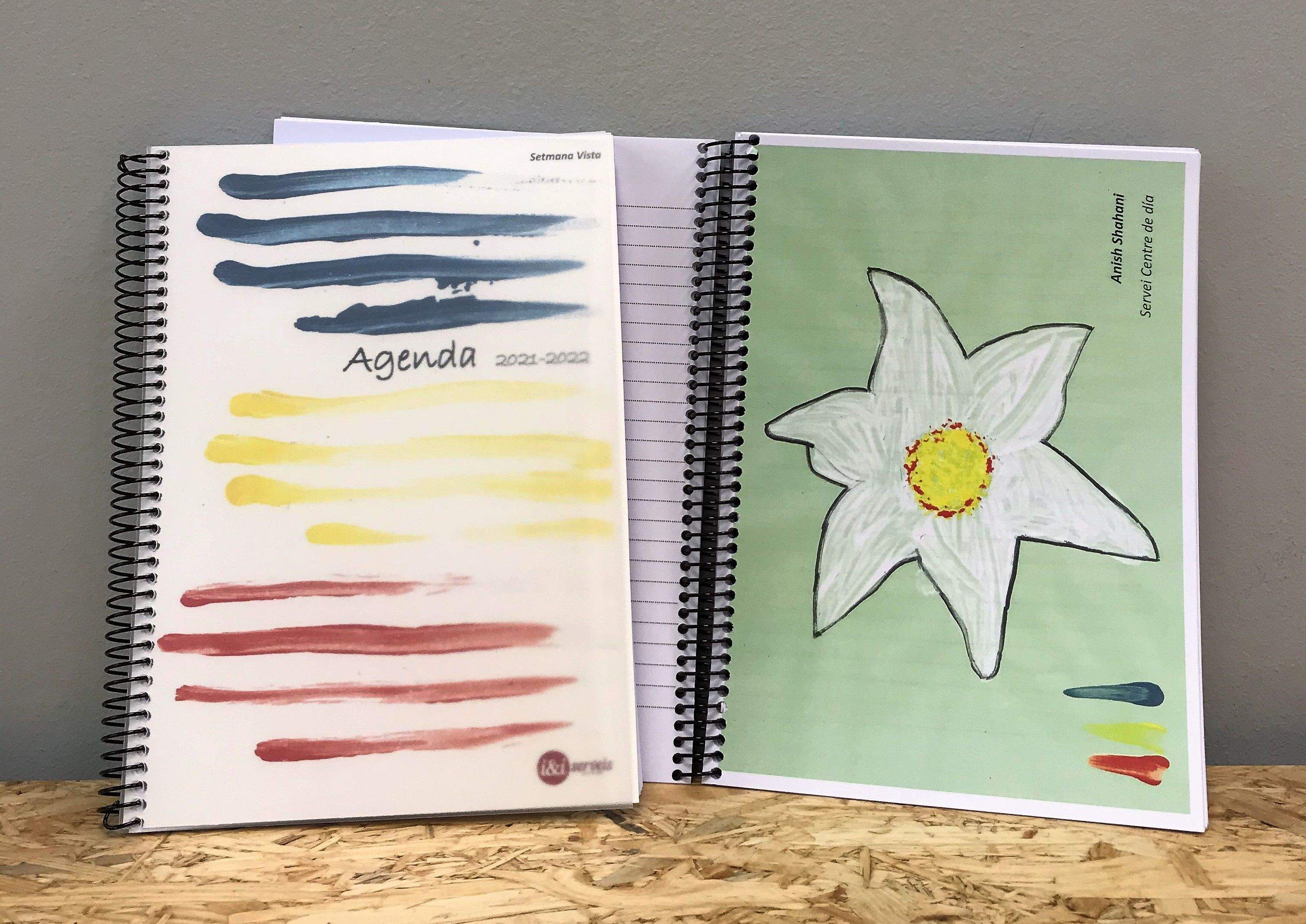 L'agenda escolar dedicada a Andorra.