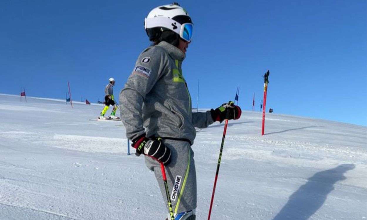 Cande Moreno a Stelvio