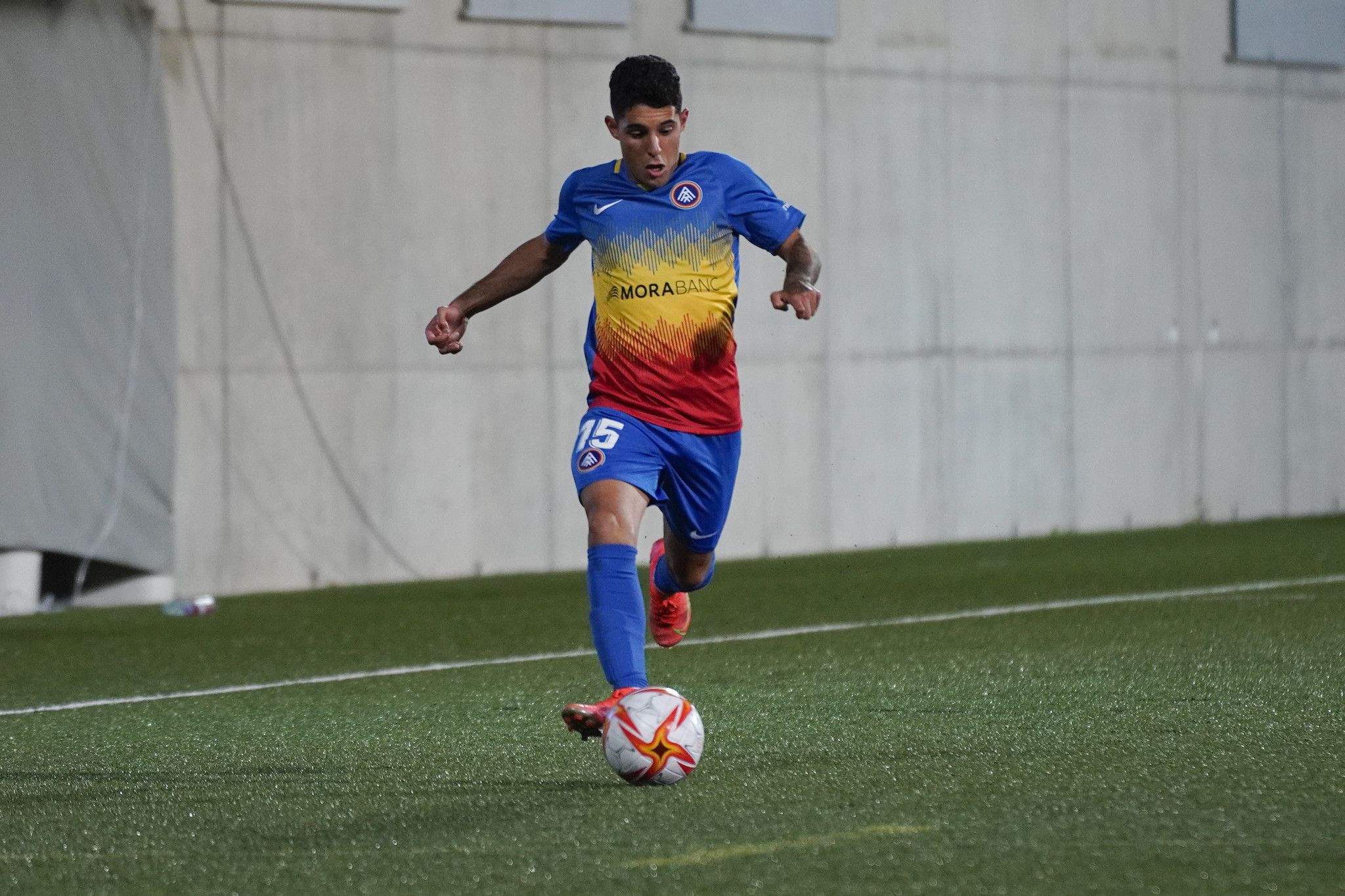 Dani Morer, el darrer fitxatge tricolor, ja va poder debutar diumenge passat.