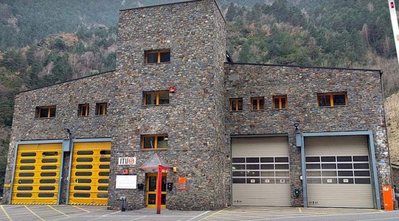 Les instal·lacions de la ITV, a Aixovall.