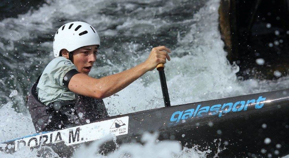 Mònica Dòria en una cursa anterior.