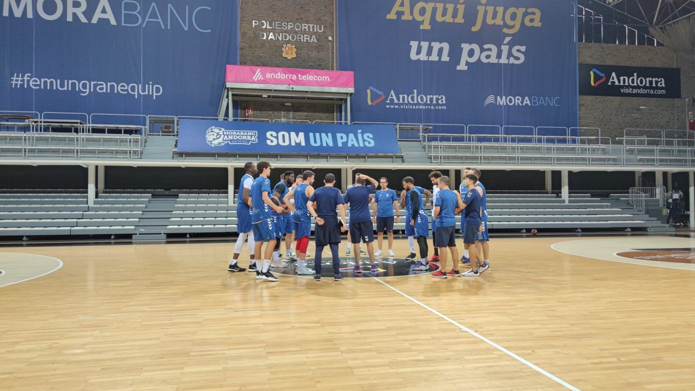 El MoraBanc Andorra ha fet aquest divendres el darrer entrenament abans de la Lliga Catalana.