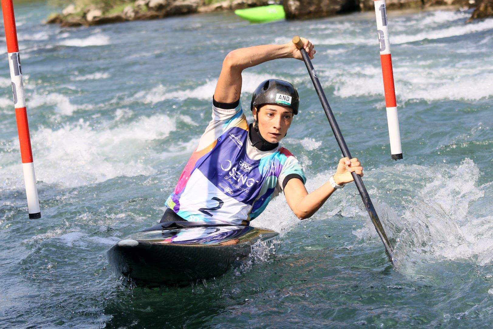 Mònica Doria en una prova anterior.