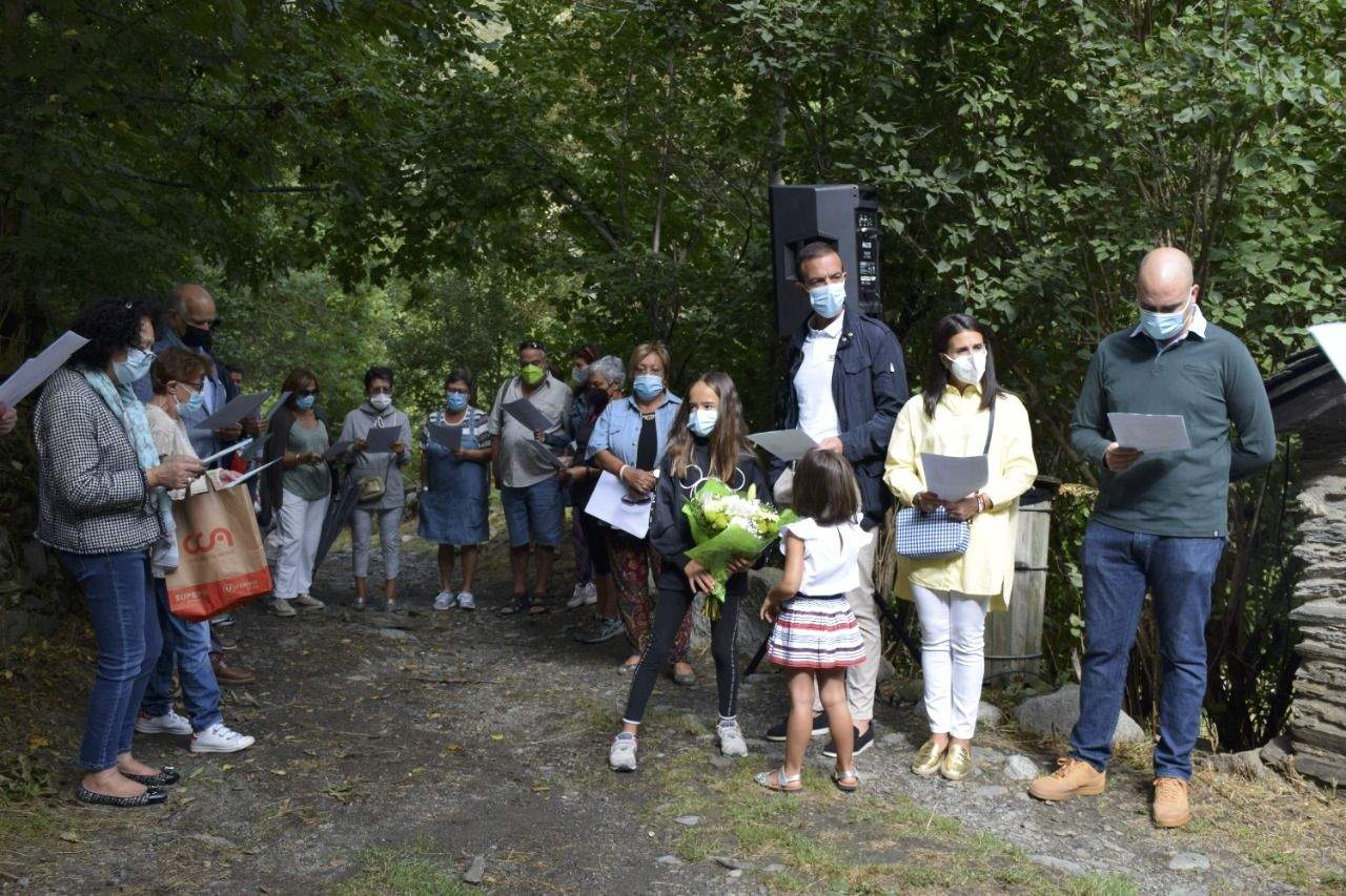 Part dels assistents a la diada durant la celebració d'aquest dissabte.