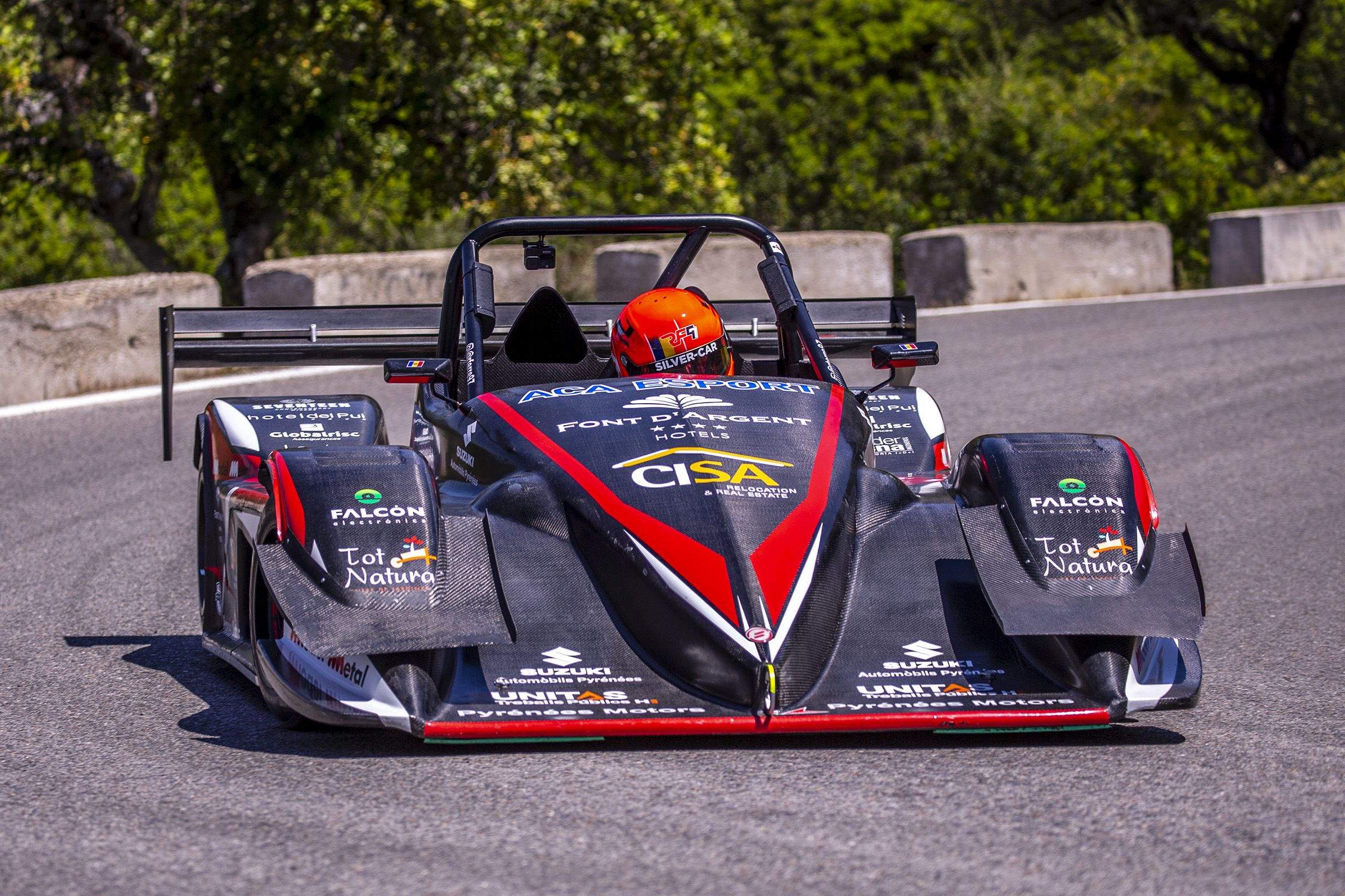 Raul Ferré, en una de les pujades.