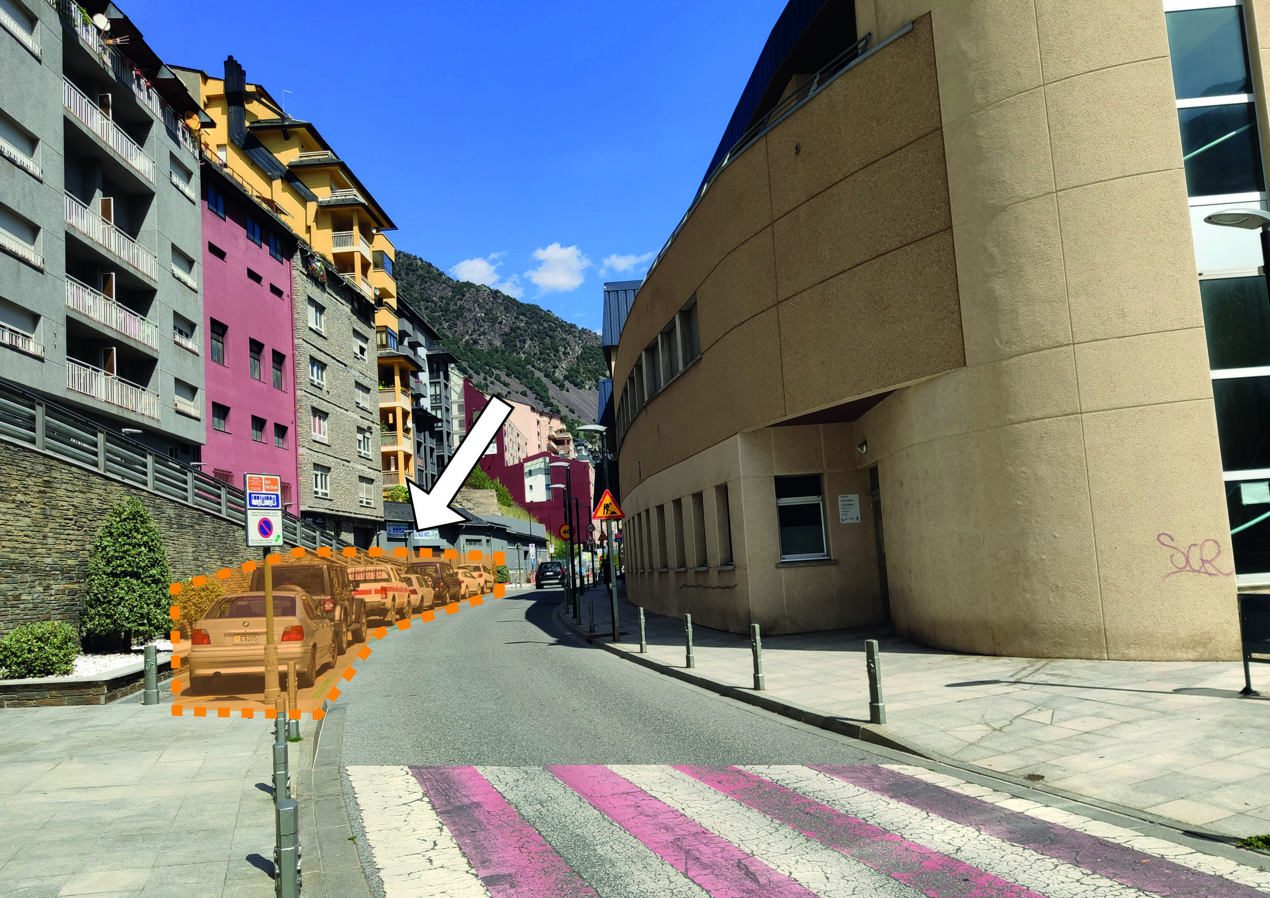 Una de les zones que s'han habilitat.