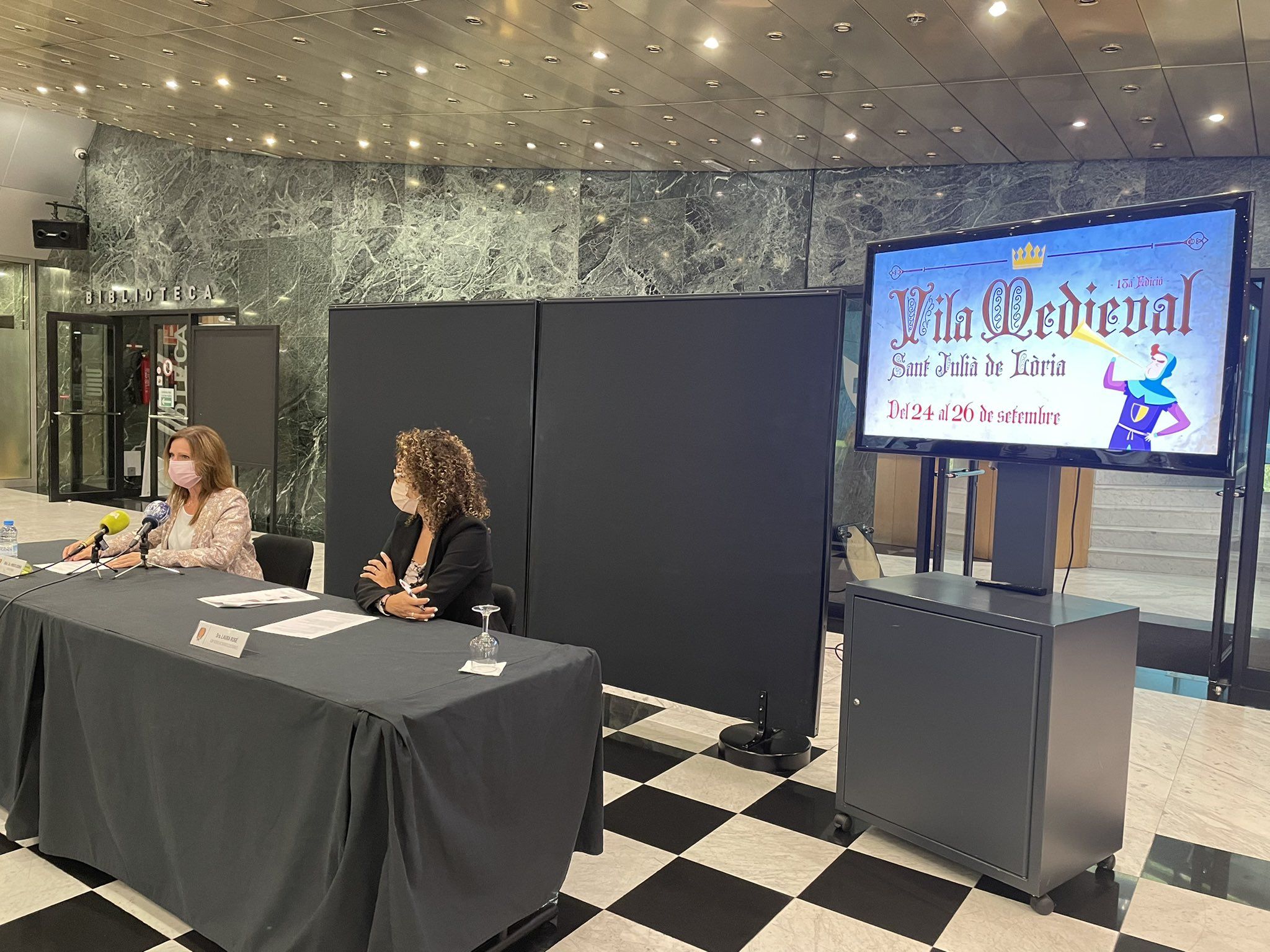 La roda de premsa d'aquest dijous.