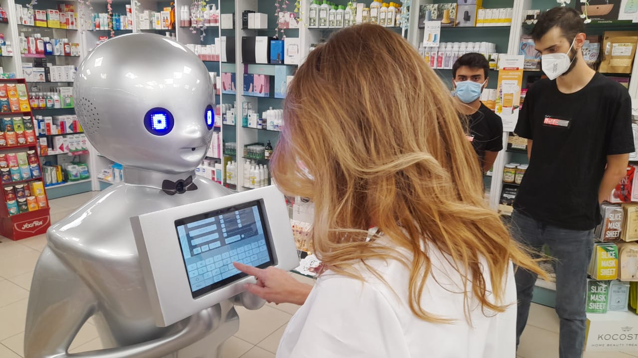 La presentació del robot, aquest dijous a Santa Coloma.