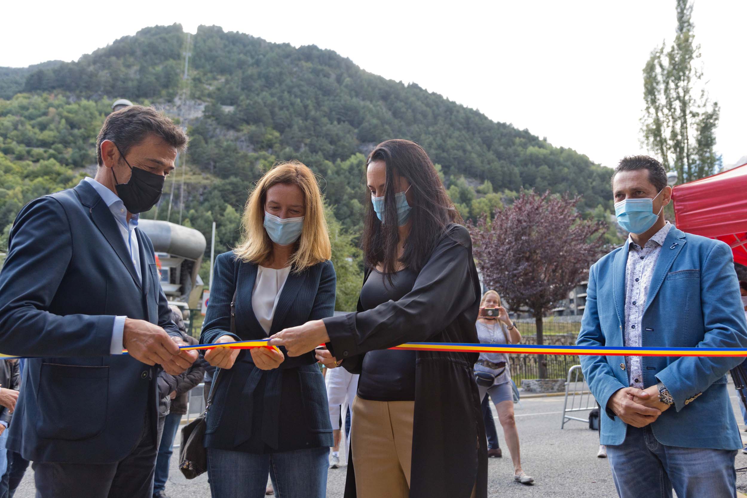 La inauguració d'aquest divendres a Arinsal.