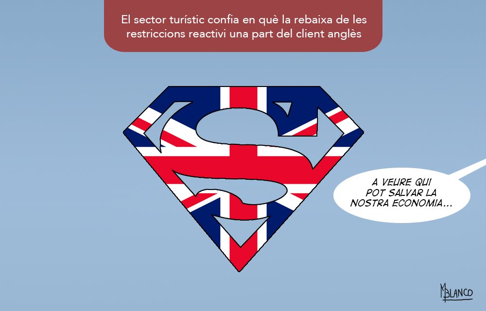 Esperant el turisme anglès.