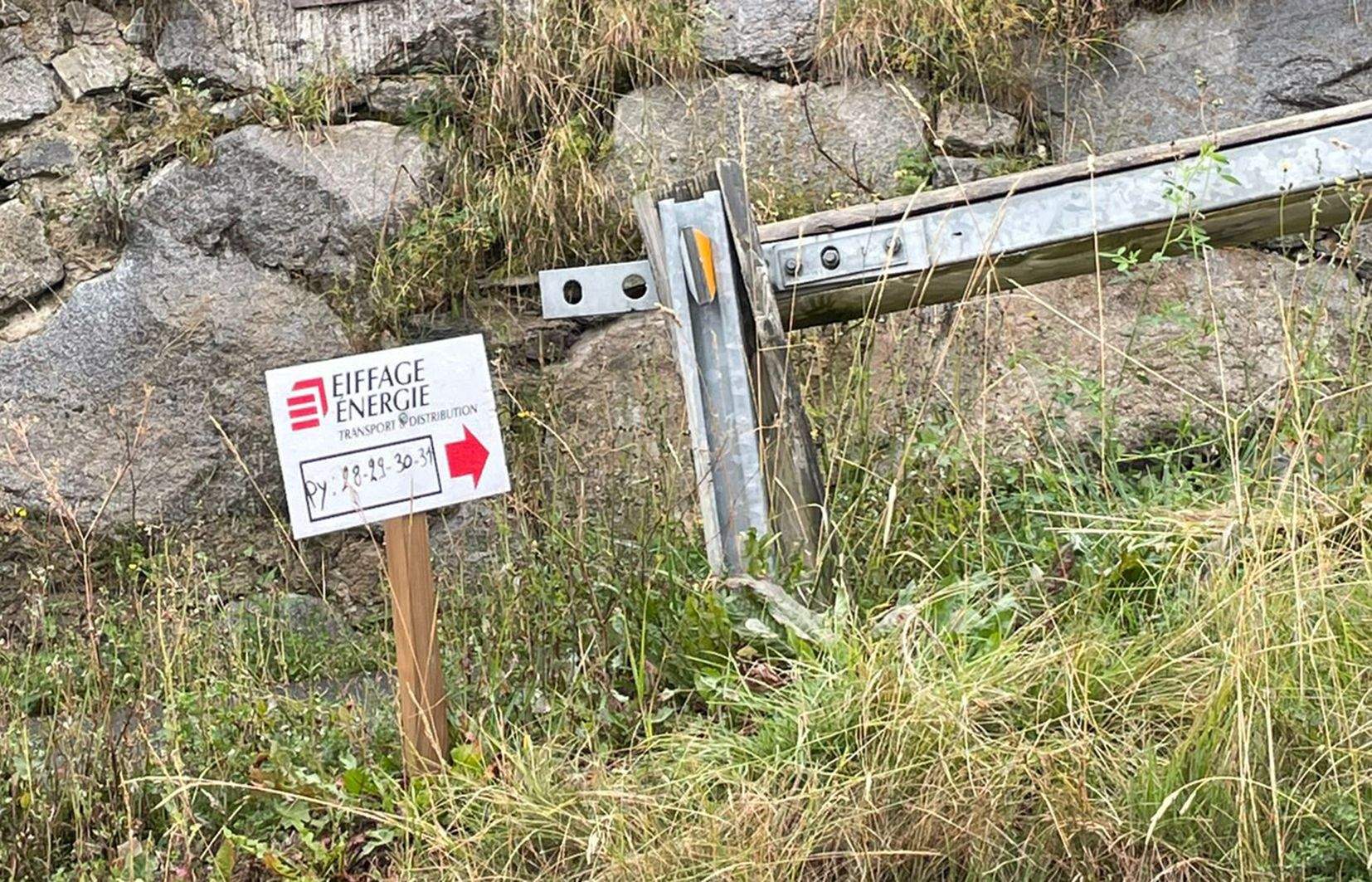 Un dels rètols apareguts al Forn de Canillo. Un dels rètols apareguts al Forn de Canillo.