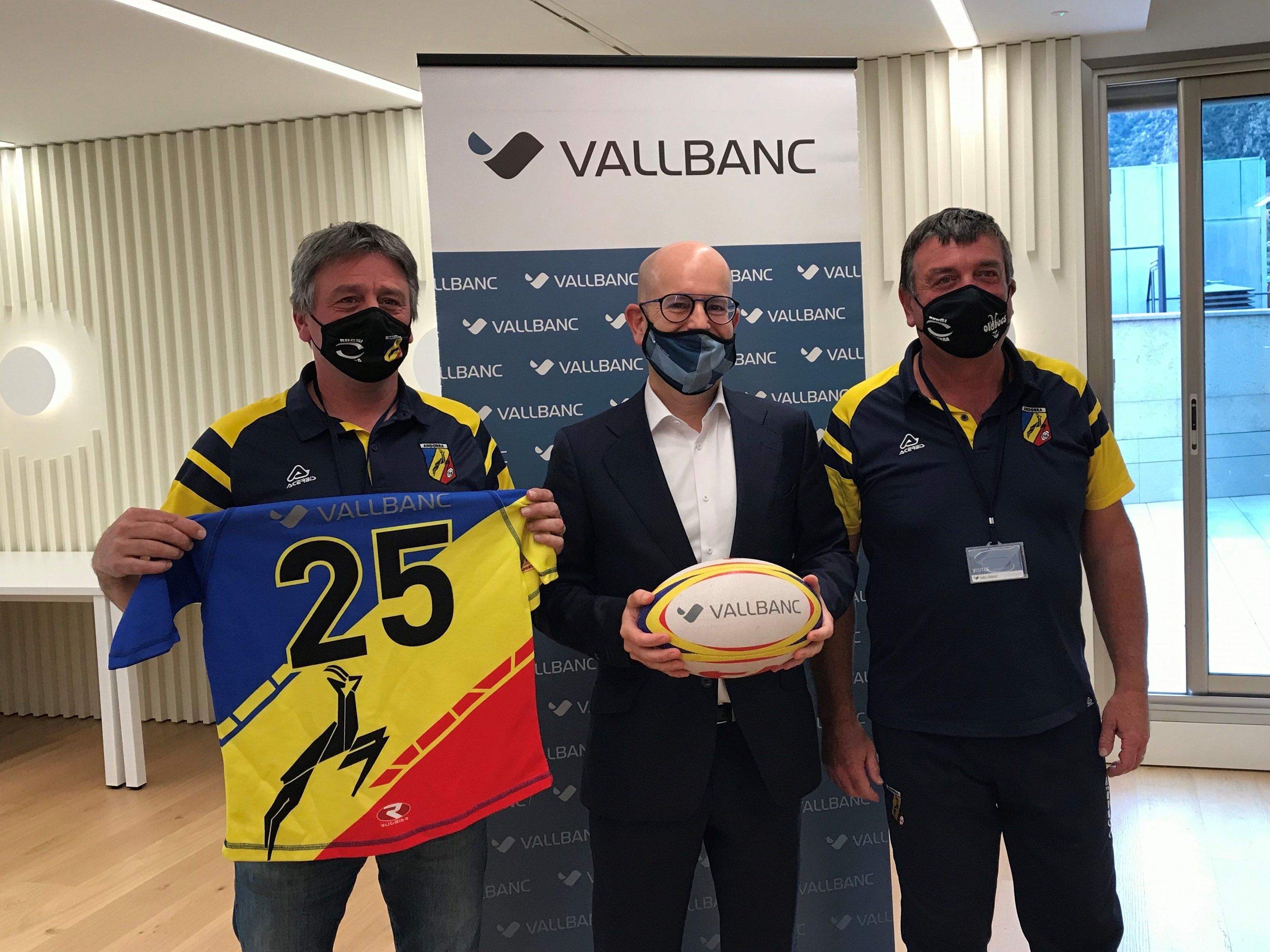 Jean Marc Flaux, Sergi Martín i Philippe Berdaguer.