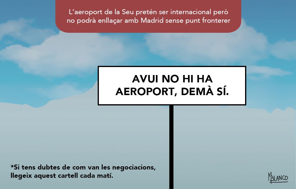 Els dubtes de l'aeroport.