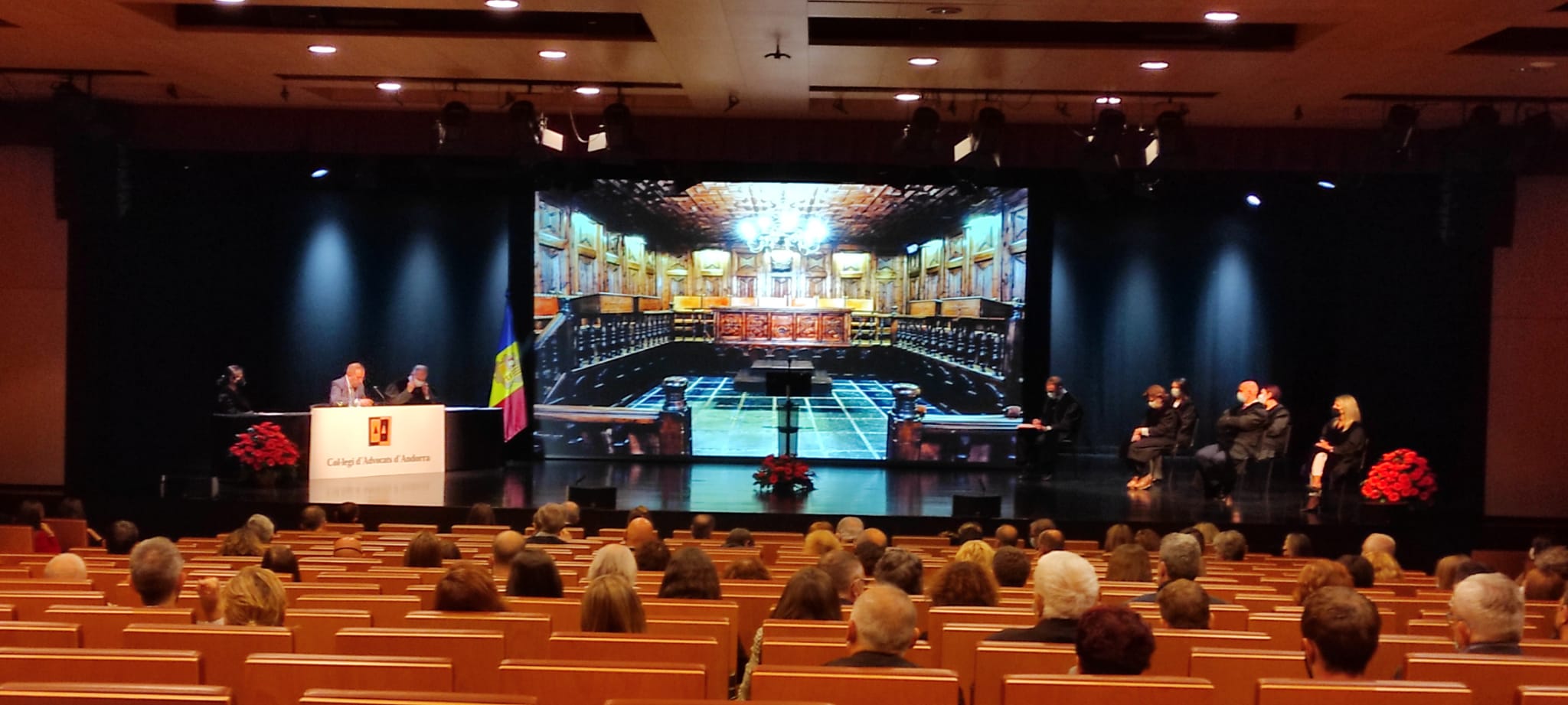 Una vista general de l'acte.