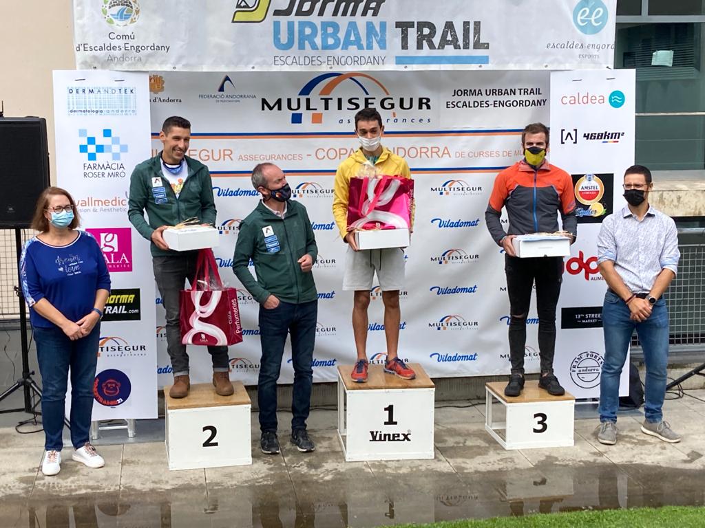 Pòdium de la Jorma Urban Trail