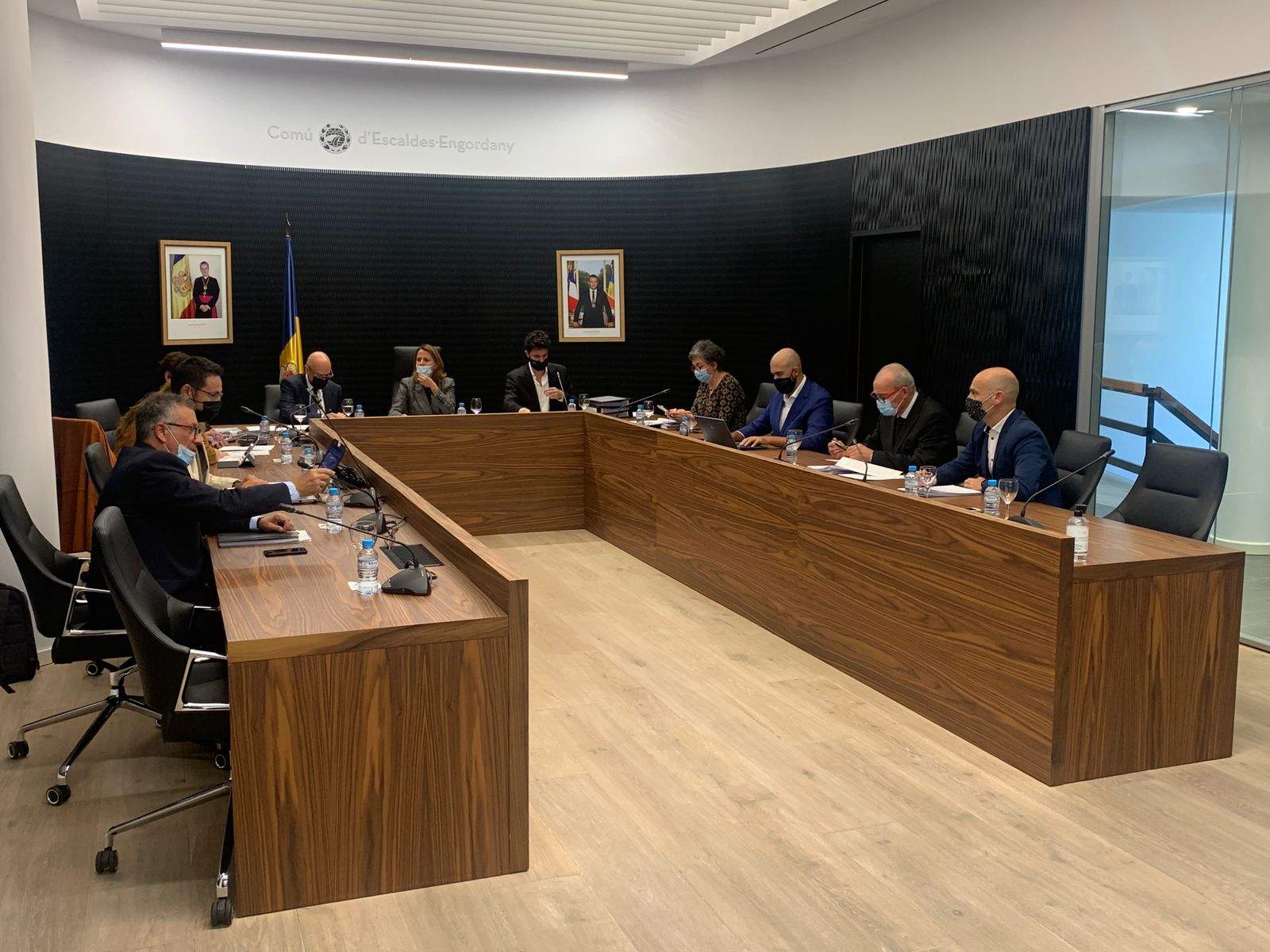 La sessió del consell de comú d'Escaldes avui