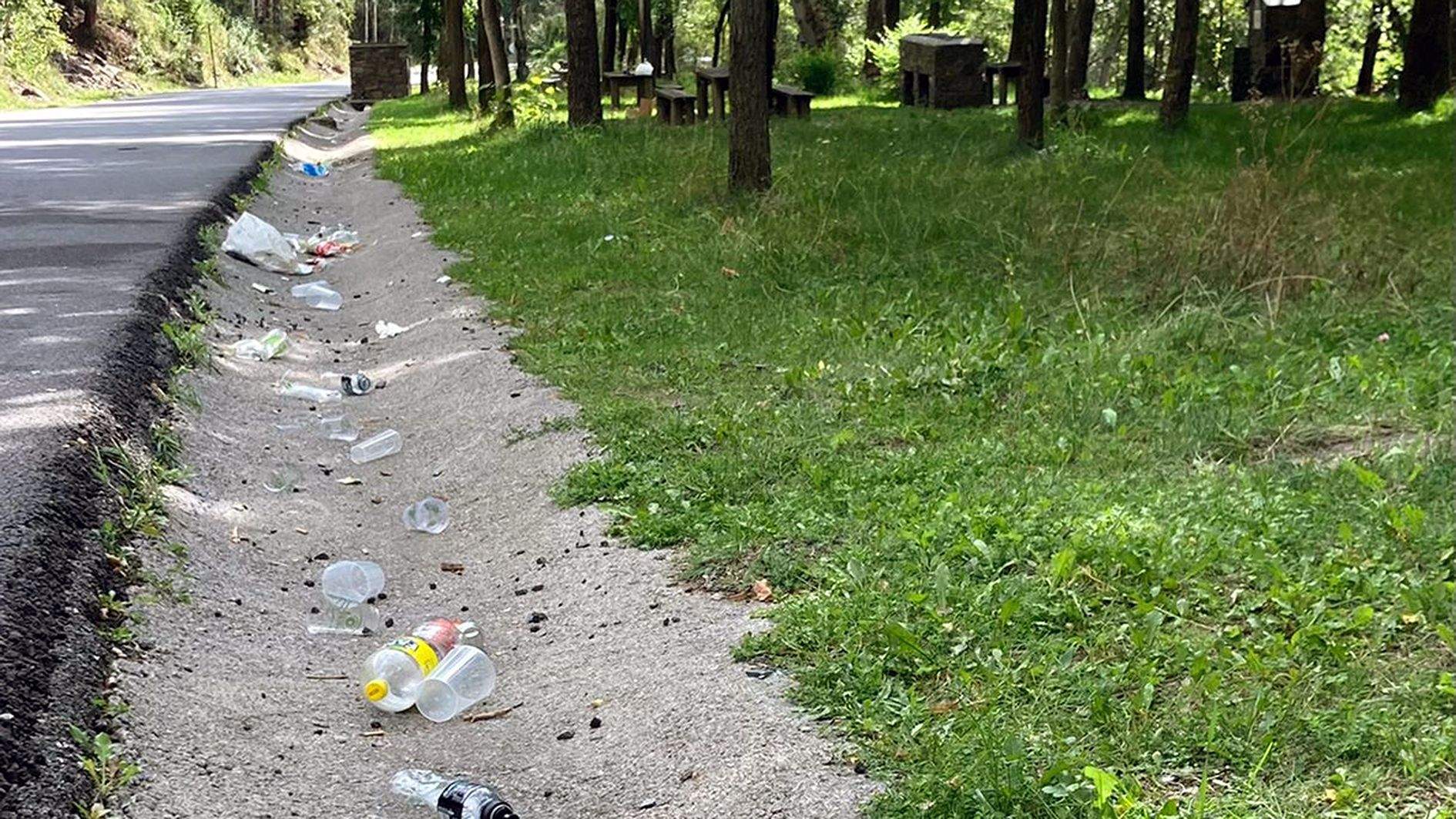 Brutícia derivada del botellot.