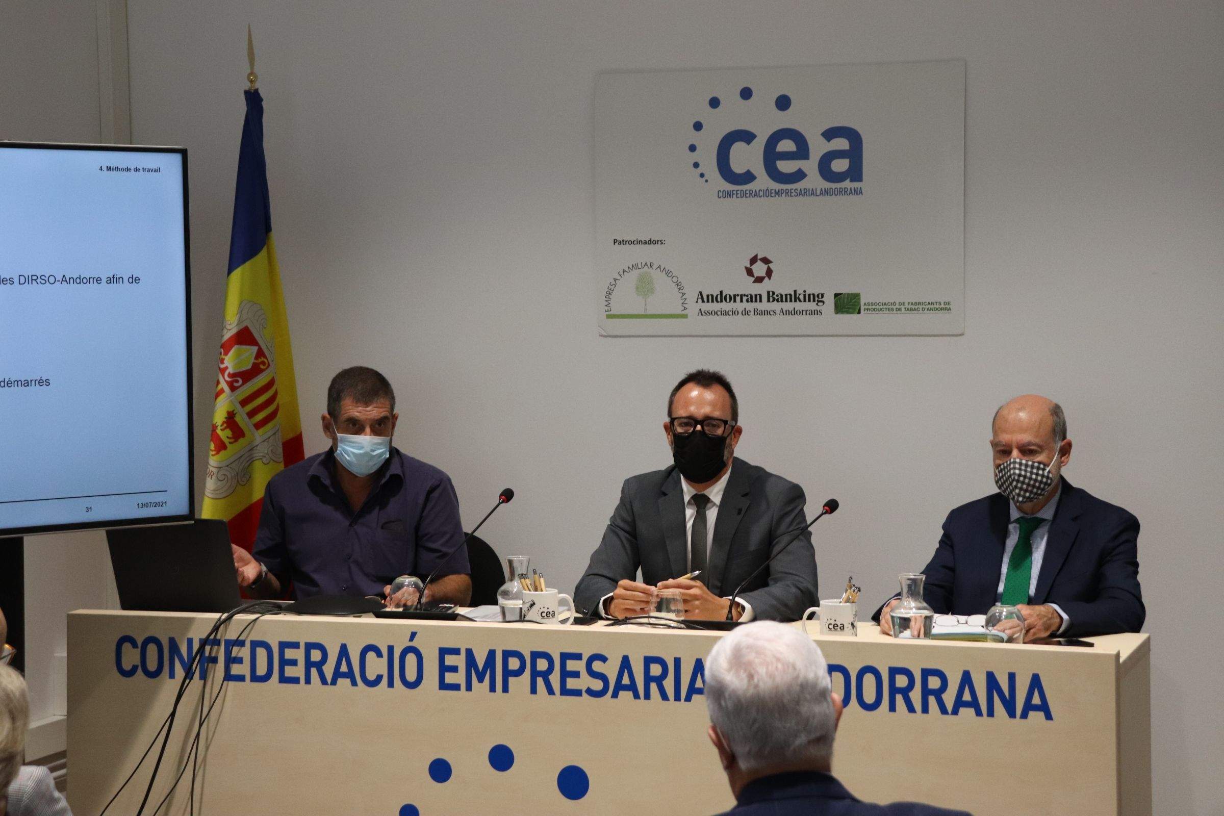 Víctor Filloy compareixent davant la CEA