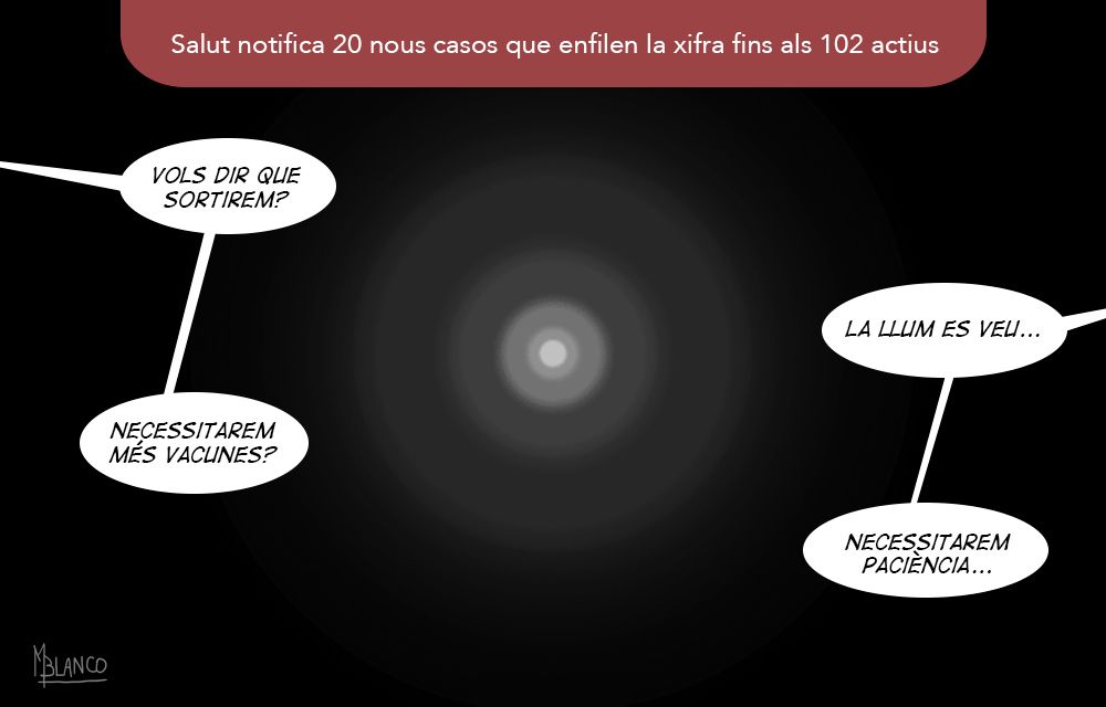 La pandèmia encara no arriba al final del túnel