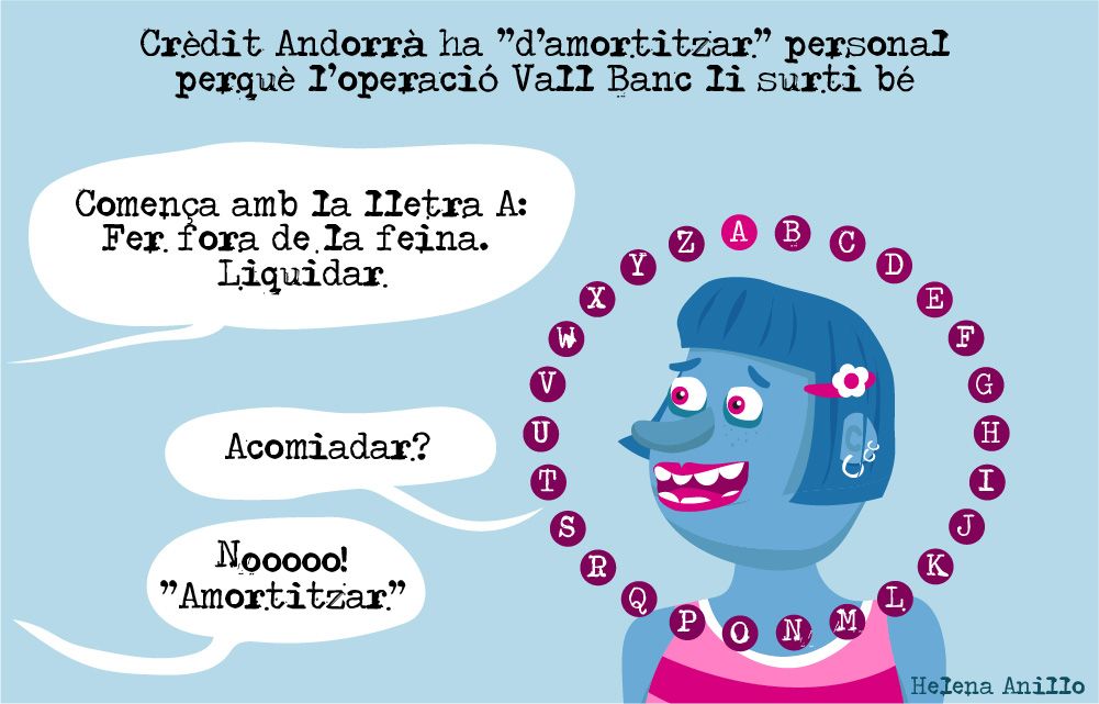 Crèdit Andorrà compra Vall Banc i haurà d'amortitzar personal.
