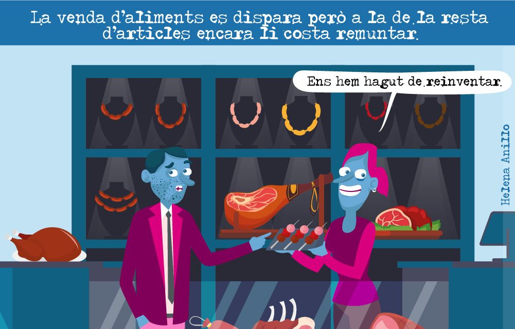 L'alimentació manté el ritme de vendes.