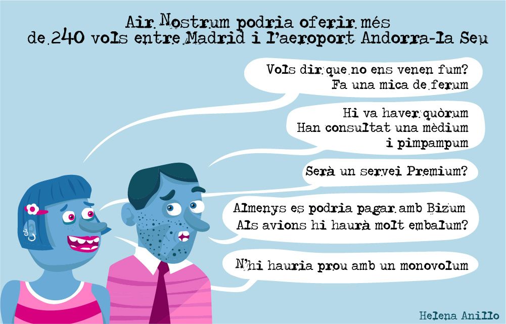 Air Nostrum és l'única companyia que opta a fer els vols a Madrid.