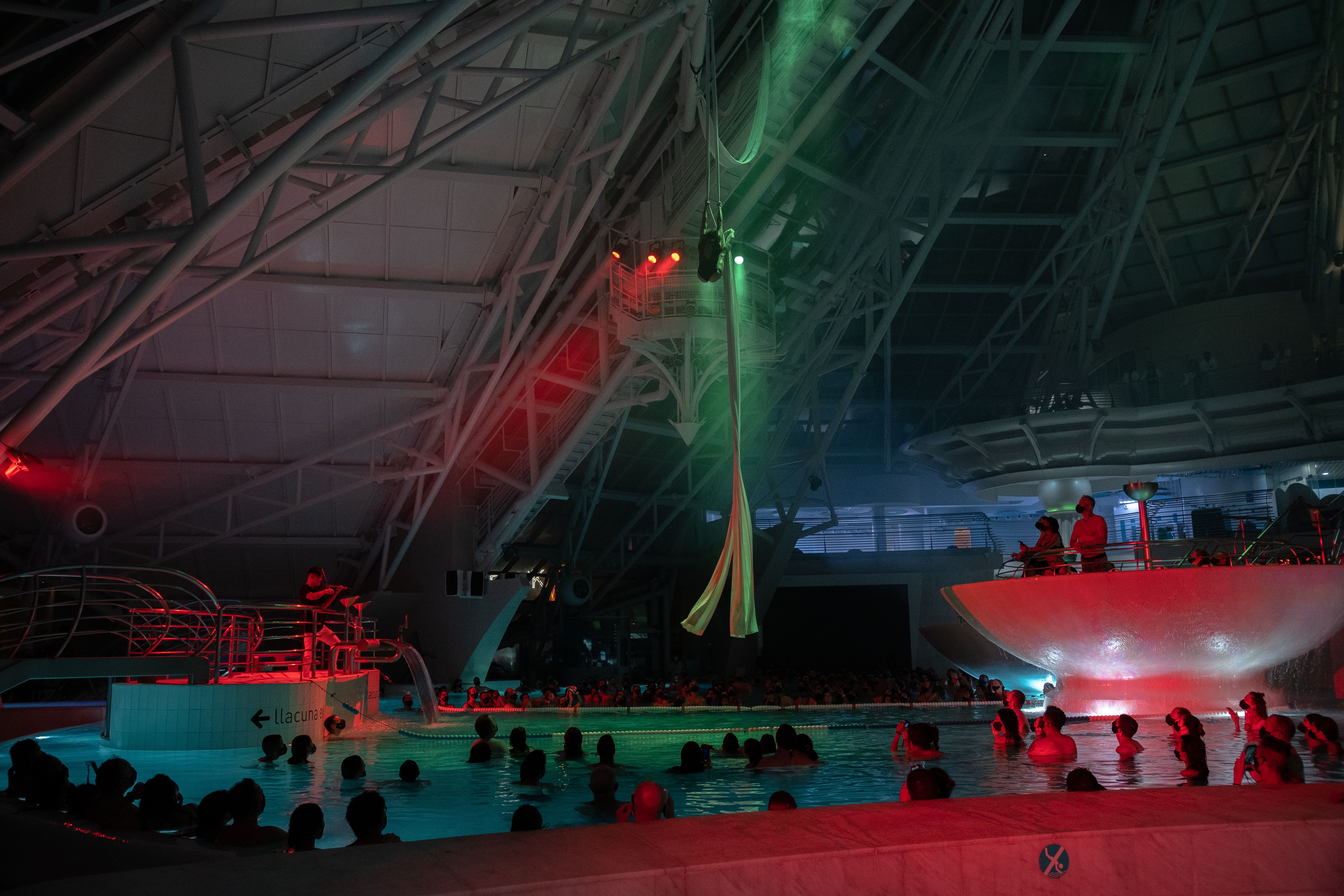 L'espectacle Lunna, que s'ha fet aquest estiu a Caldea.