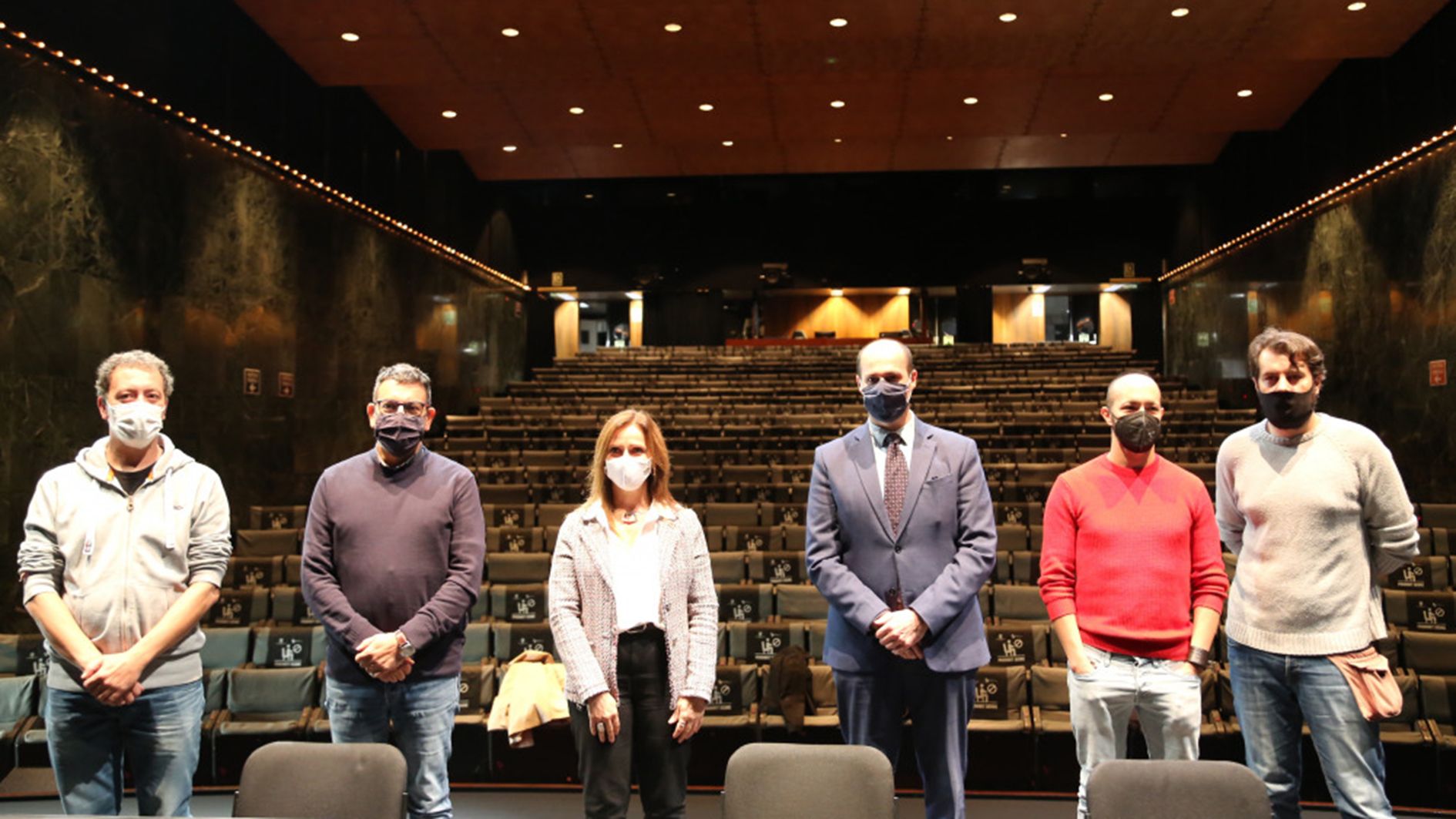 Alguns dels responsables de la Temporada.