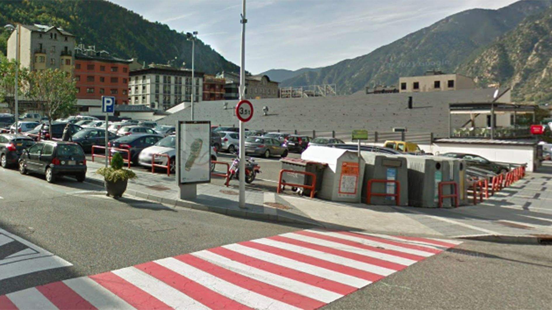 Imatge d'arxiu de la zona on estaria estacionat el vehicle.