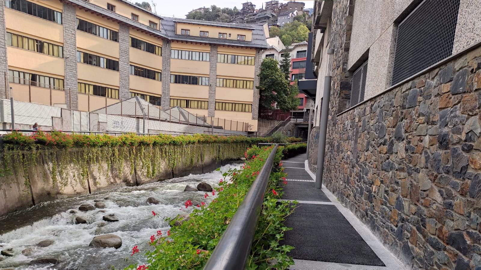 Una part del tram que estarà afectat per les obres.