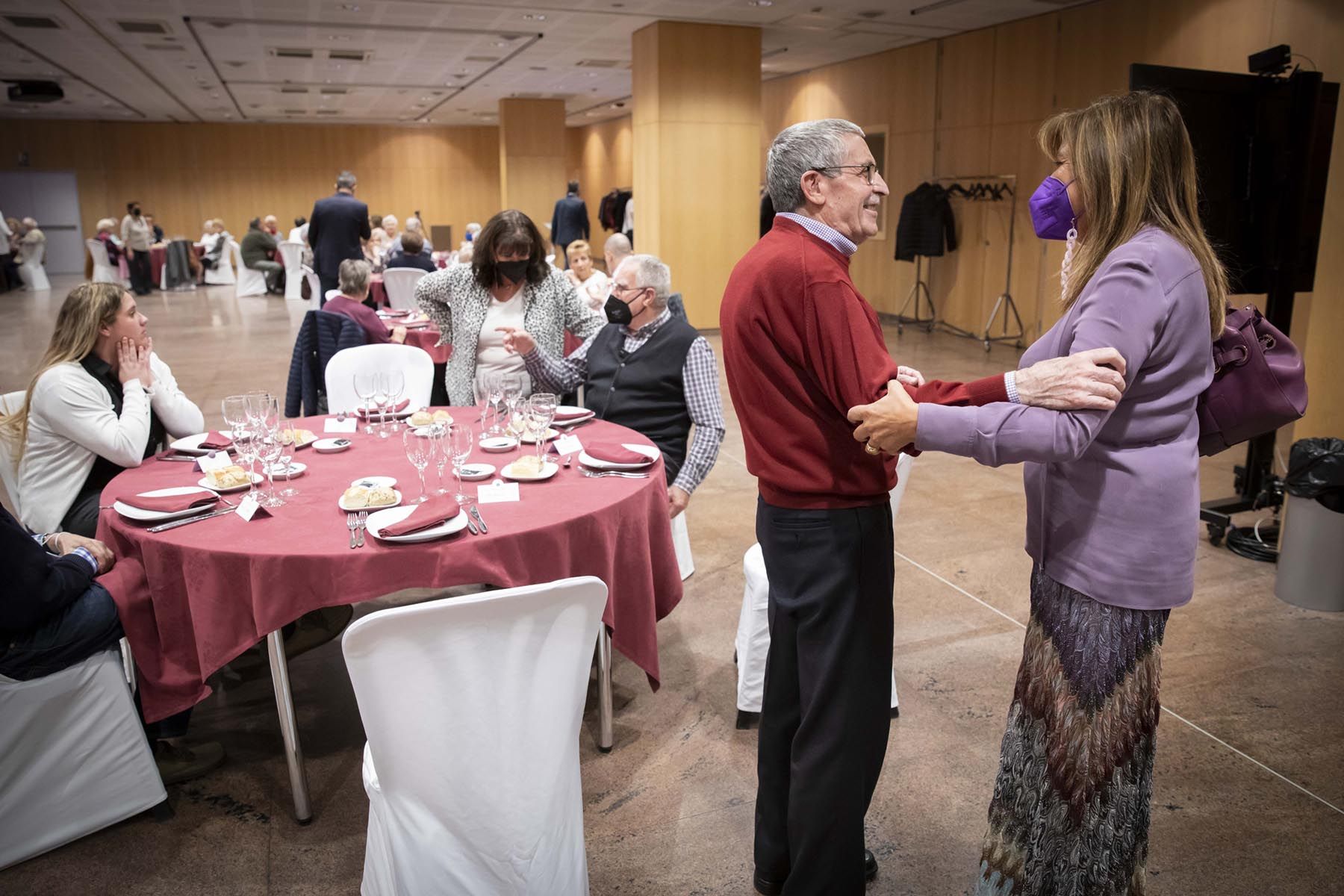 La cònsol major, Conxita Marsol, a l'aniversari del Calones