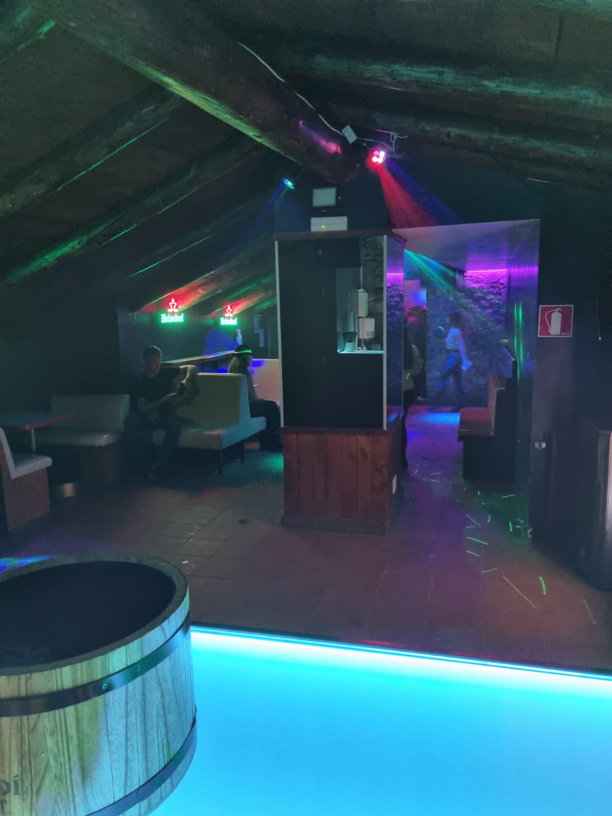 Una de les discoteques que van obrir el passat cap de setmana.