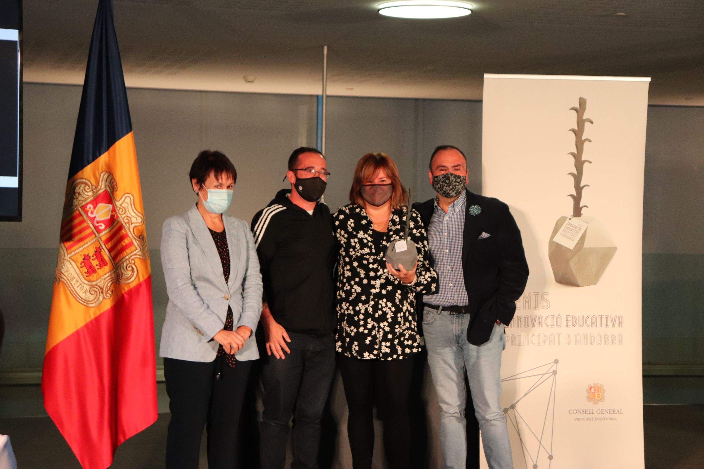 Els guanyadors del premi d'innovació educativa