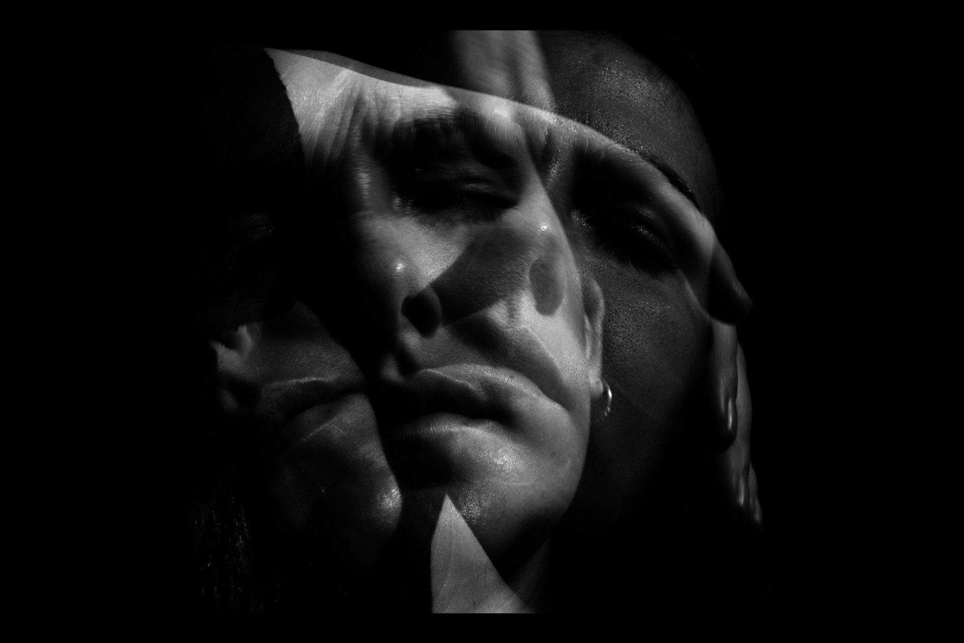 Un dels treballs de l'artista.