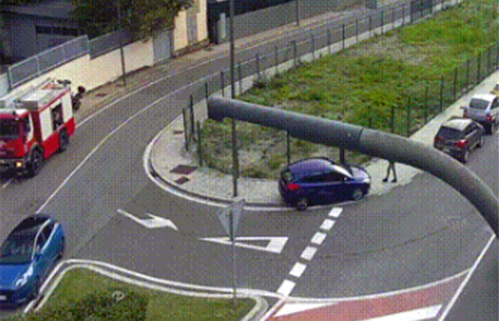 L'accident ha afectat el trànsit a la zona del vial del Pobladó.