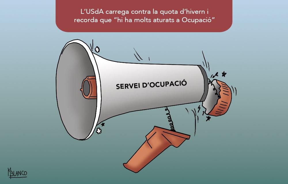 Trencadissa al Servei d'Ocupació.