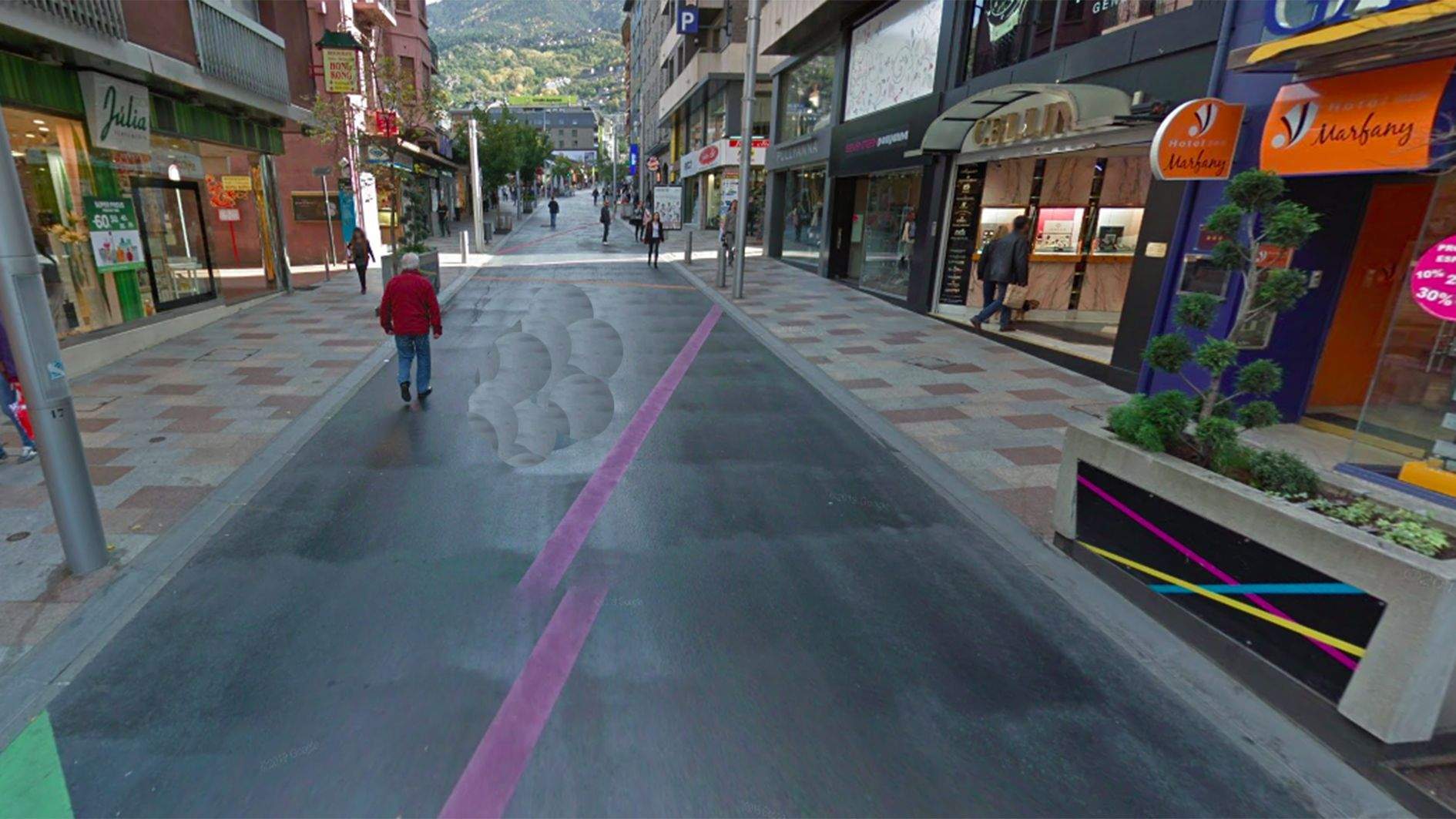 La detenció s'ha practicat a l'avinguda Carlemany.