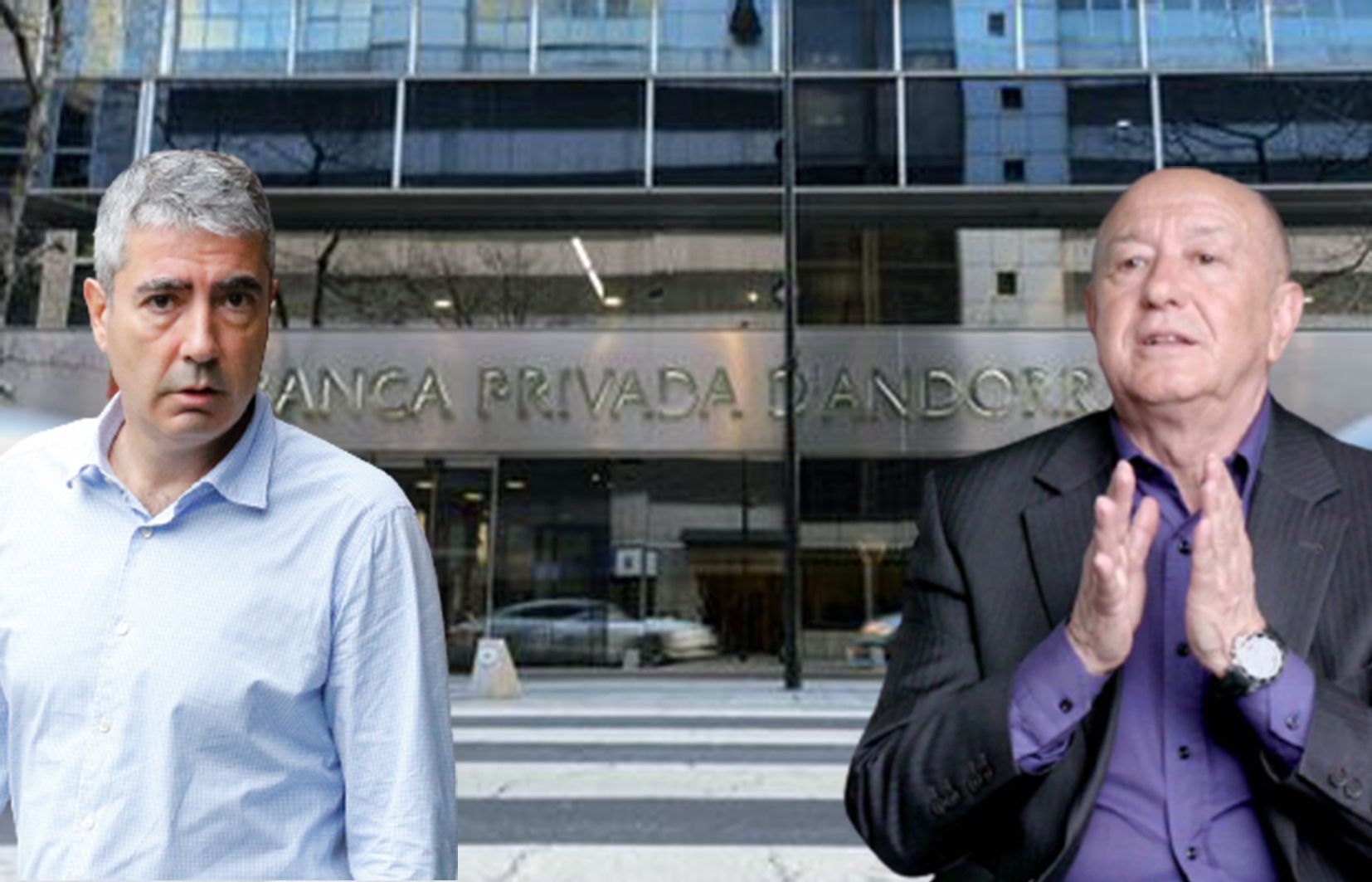 Joan Pau Miquel (esquerra) i Marcelino Martín Blas.