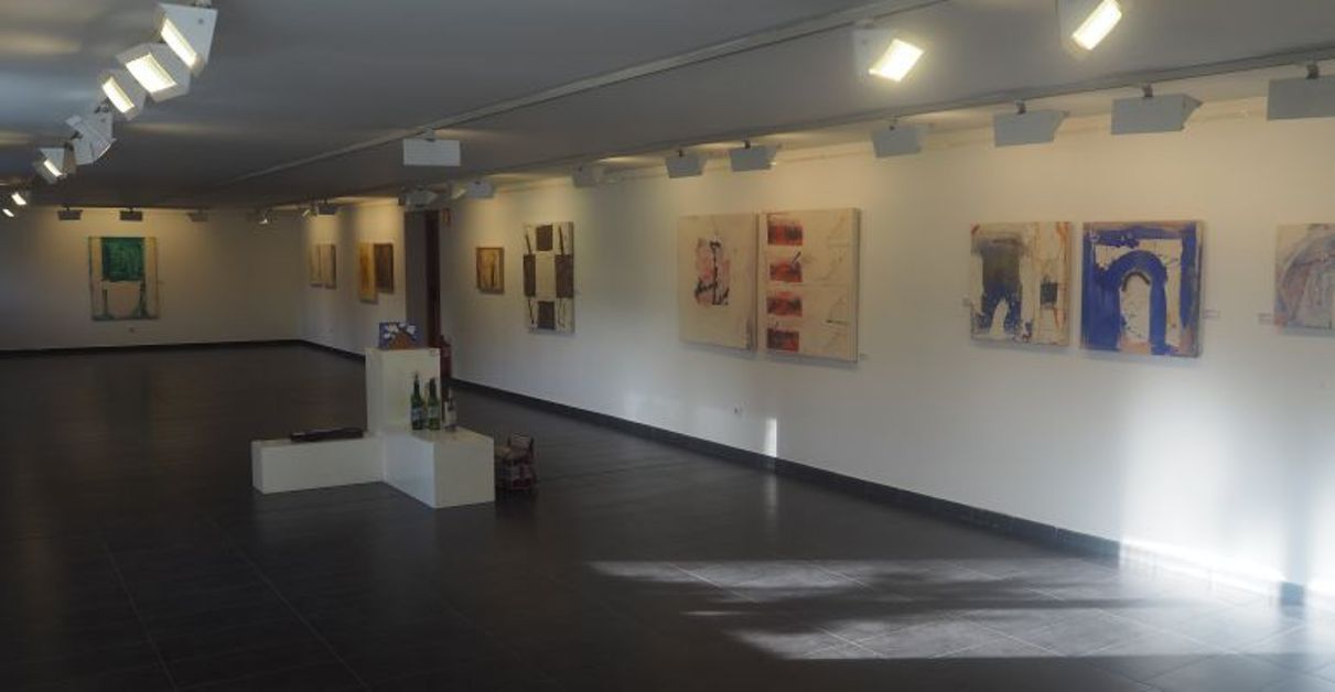 Una exposició anterior d'Alfons Valdés.