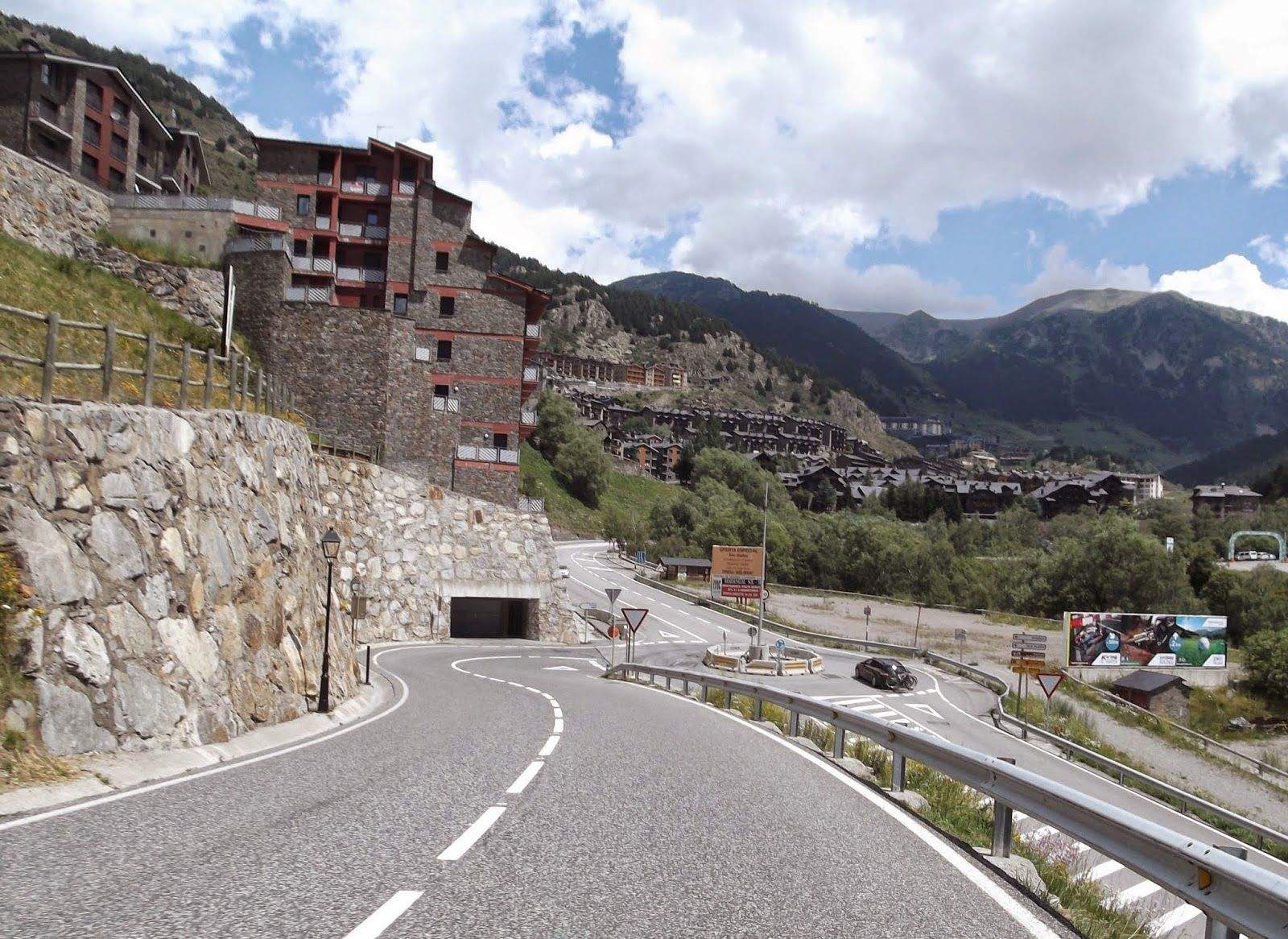El tram de la carretera de Ransol on s'actuarà.