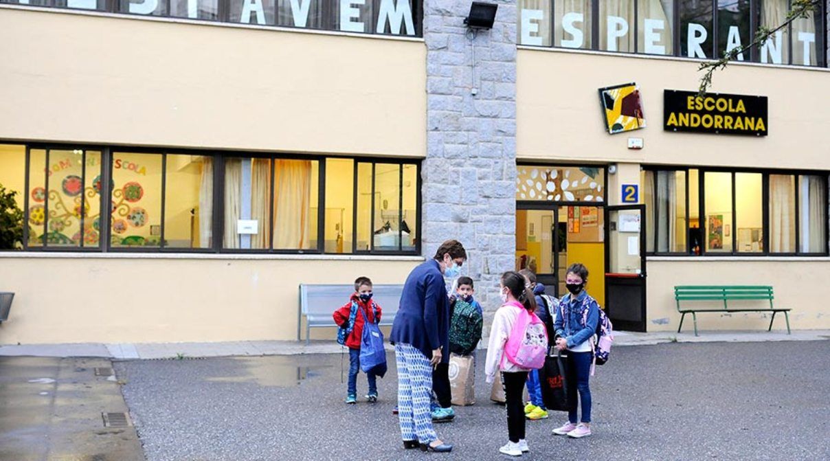 Escola andorrana de Sant Julià.