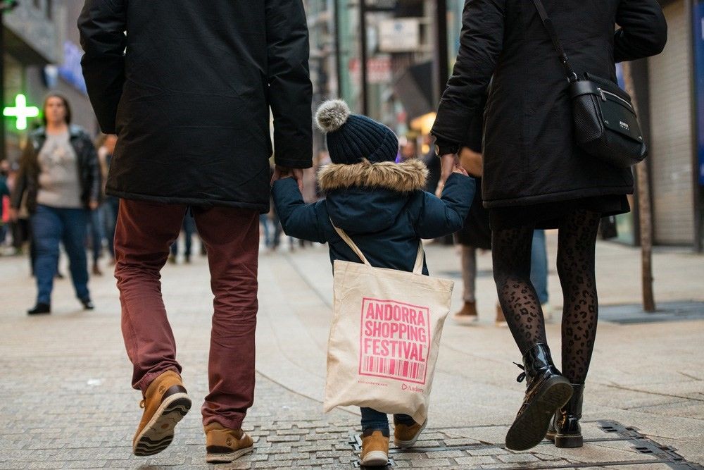 Una edició anterior de l'Andorra Shopping Festival