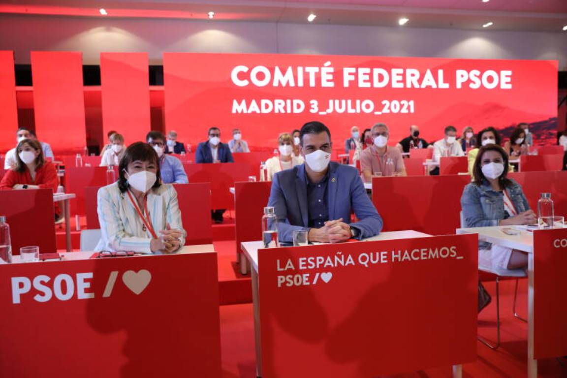 Reunió del comitè federal del PSOE el passat mes de juliol.