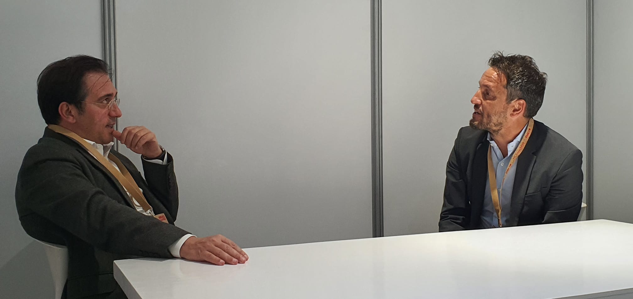 La trobada entre Albars i López s'ha dut a terme a València, en el marc del congrés del PSOE.